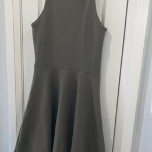Green Flared Summer H&M Dress Size 4 - Picture 2 of 3
